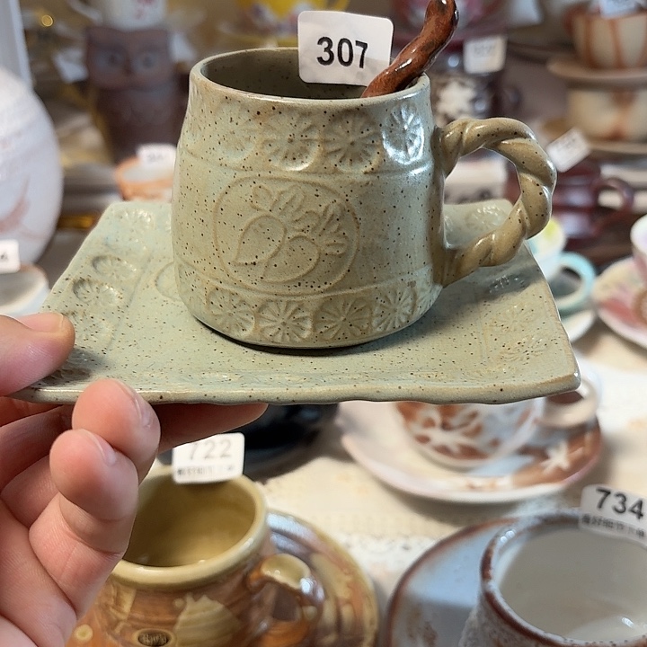 瓷片日本进口咖啡杯还是北