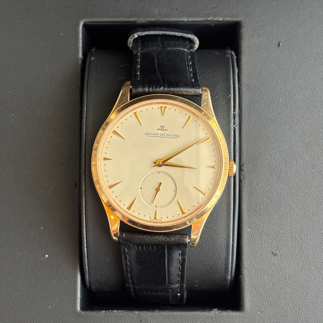95新 Jaeger-LeCoultre/积家 1352520 白 单表好价出