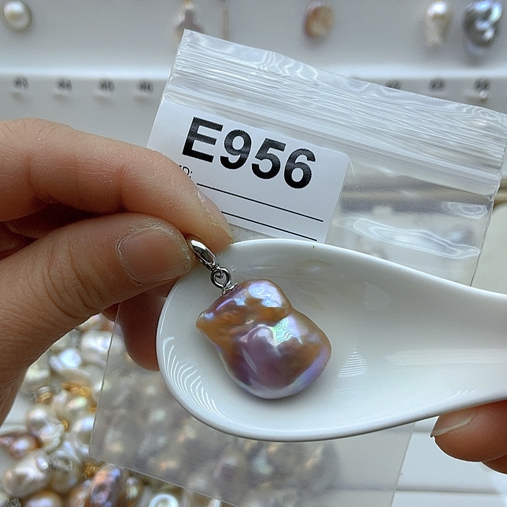 淡水珍珠颈饰银S925镶嵌