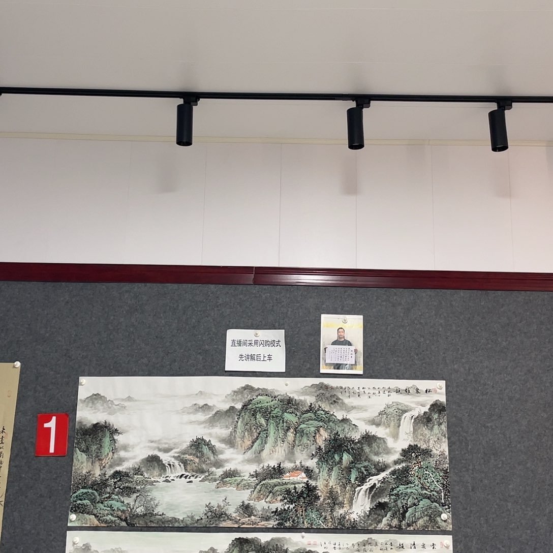 国画用****7小六尺画心 作品