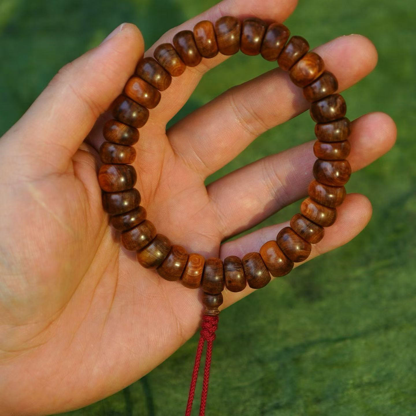 崖柏淳化黑油极致香甜（素心）13mm手持