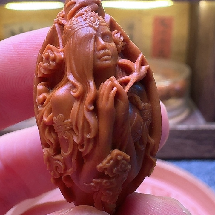 橄榄核吊坠啦啦啦