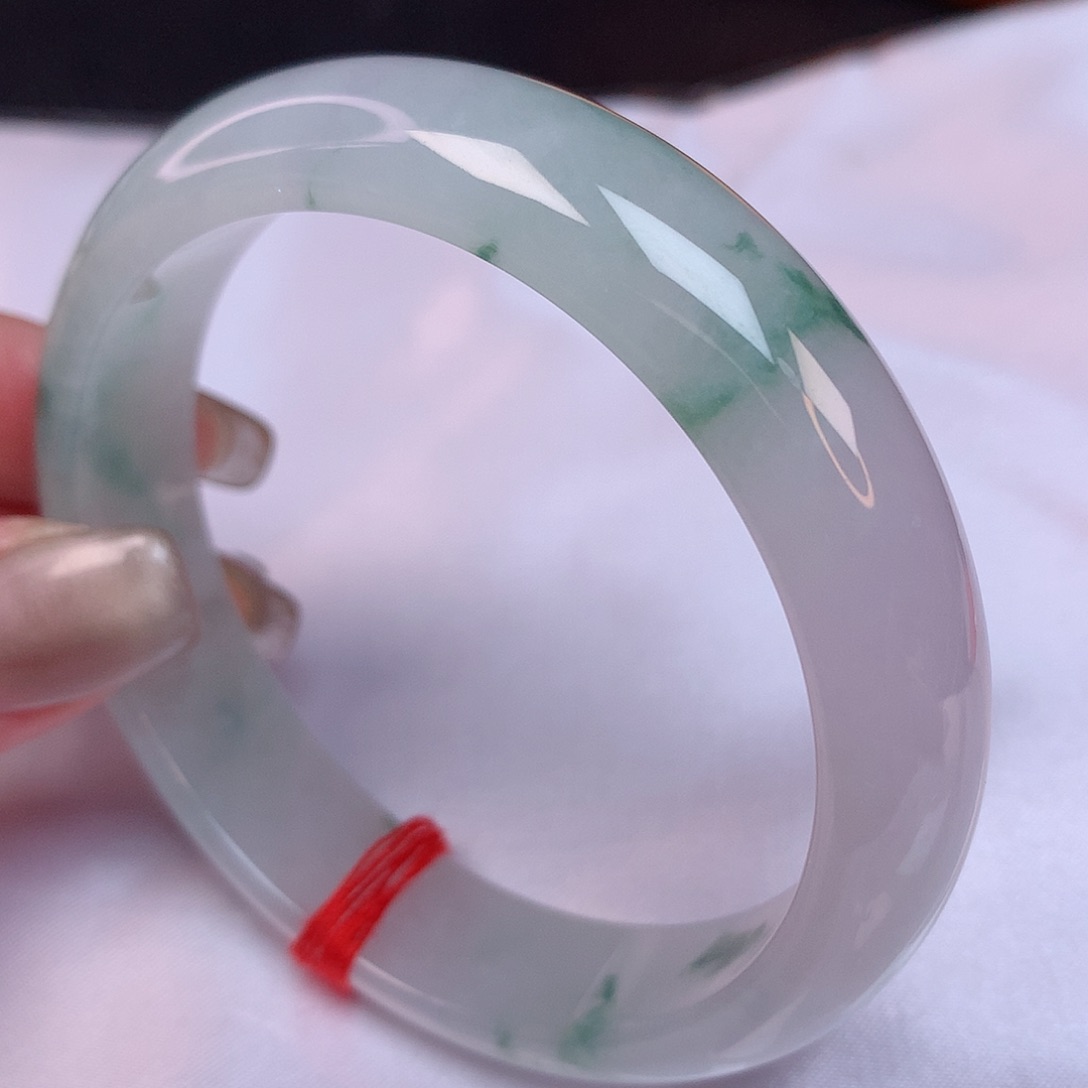 翡翠手镯未镶嵌58 翡翠手镯