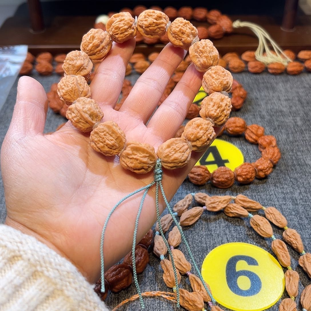 文玩核桃手串小金蟾