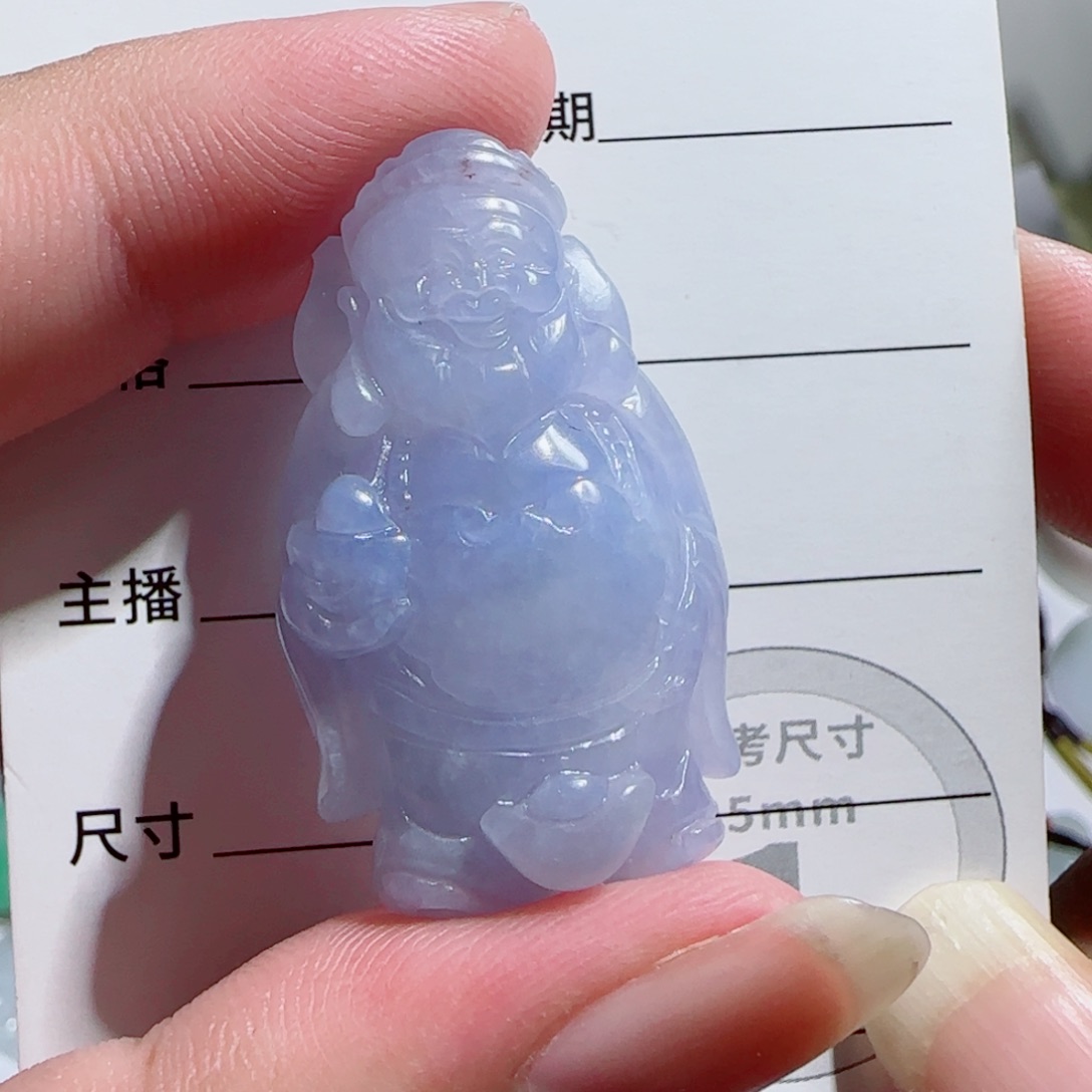颈饰未镶嵌翡翠财爷