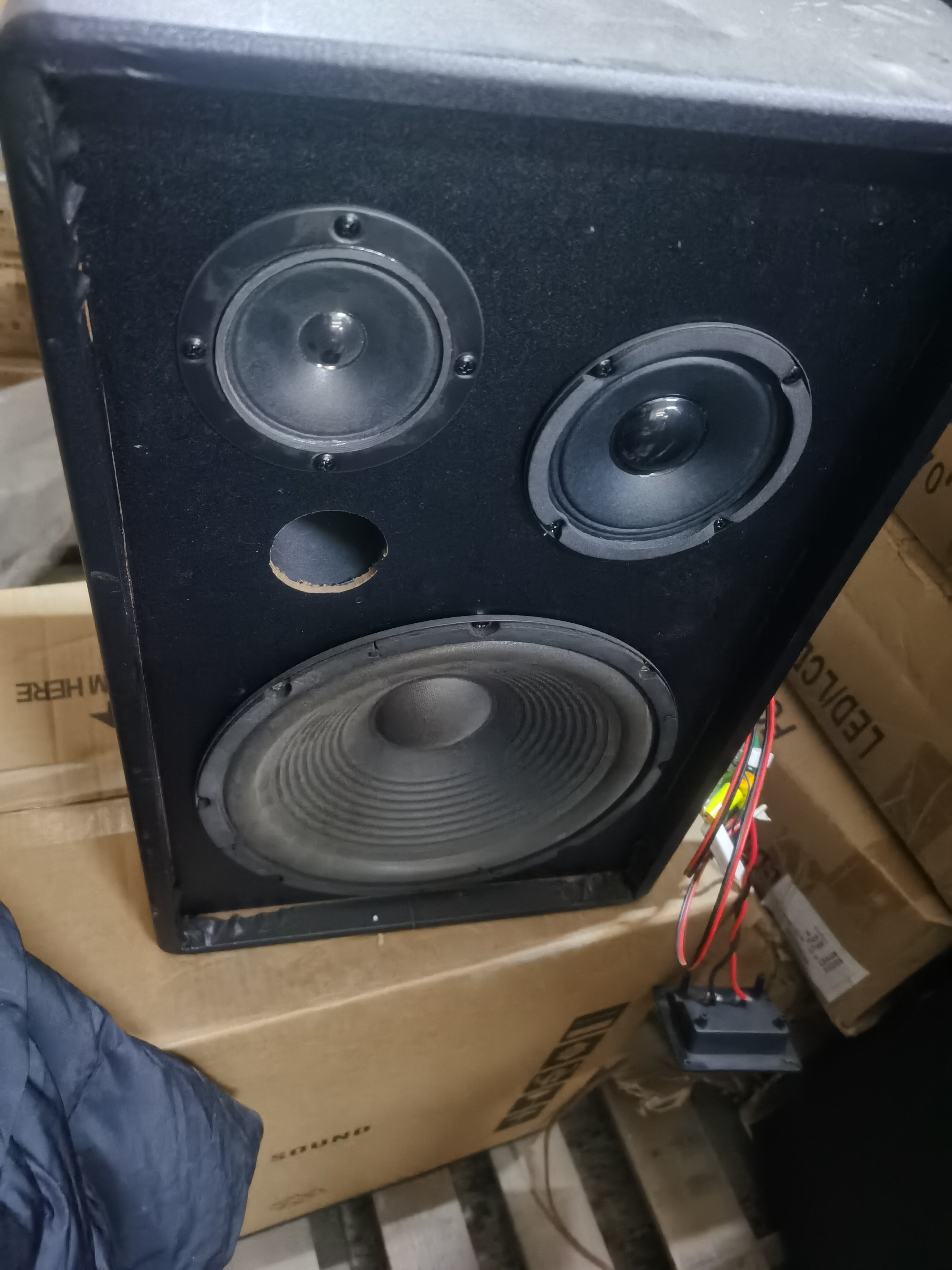 未使用  3分频双面10寸卡包，没有网罩一个，不包邮