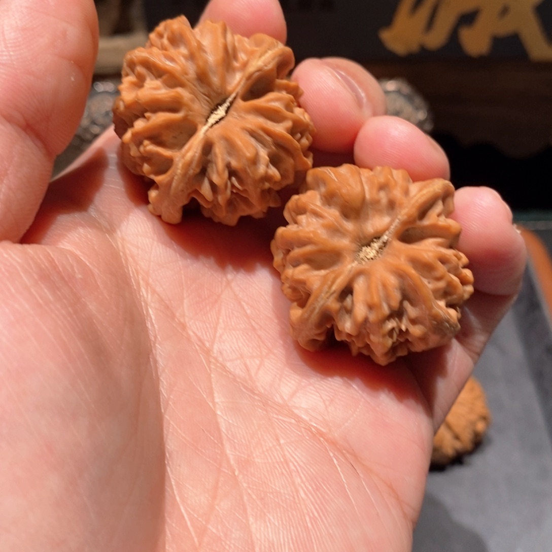 文玩核桃吊坠大龙