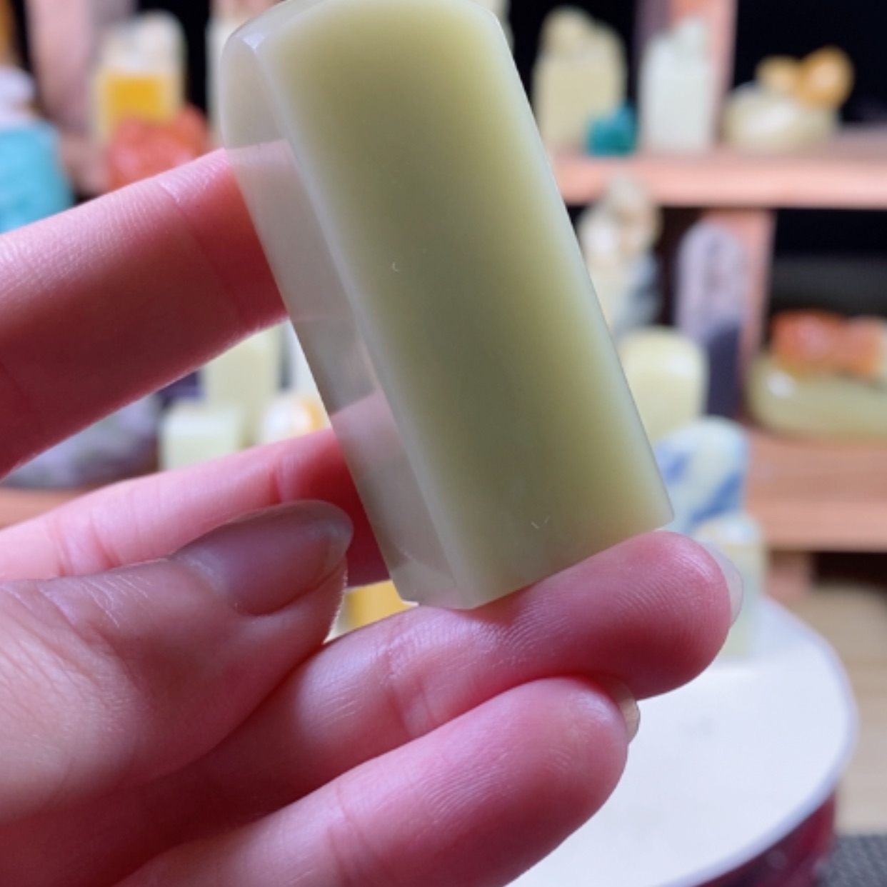 【闪购商品】青田石封门青………..