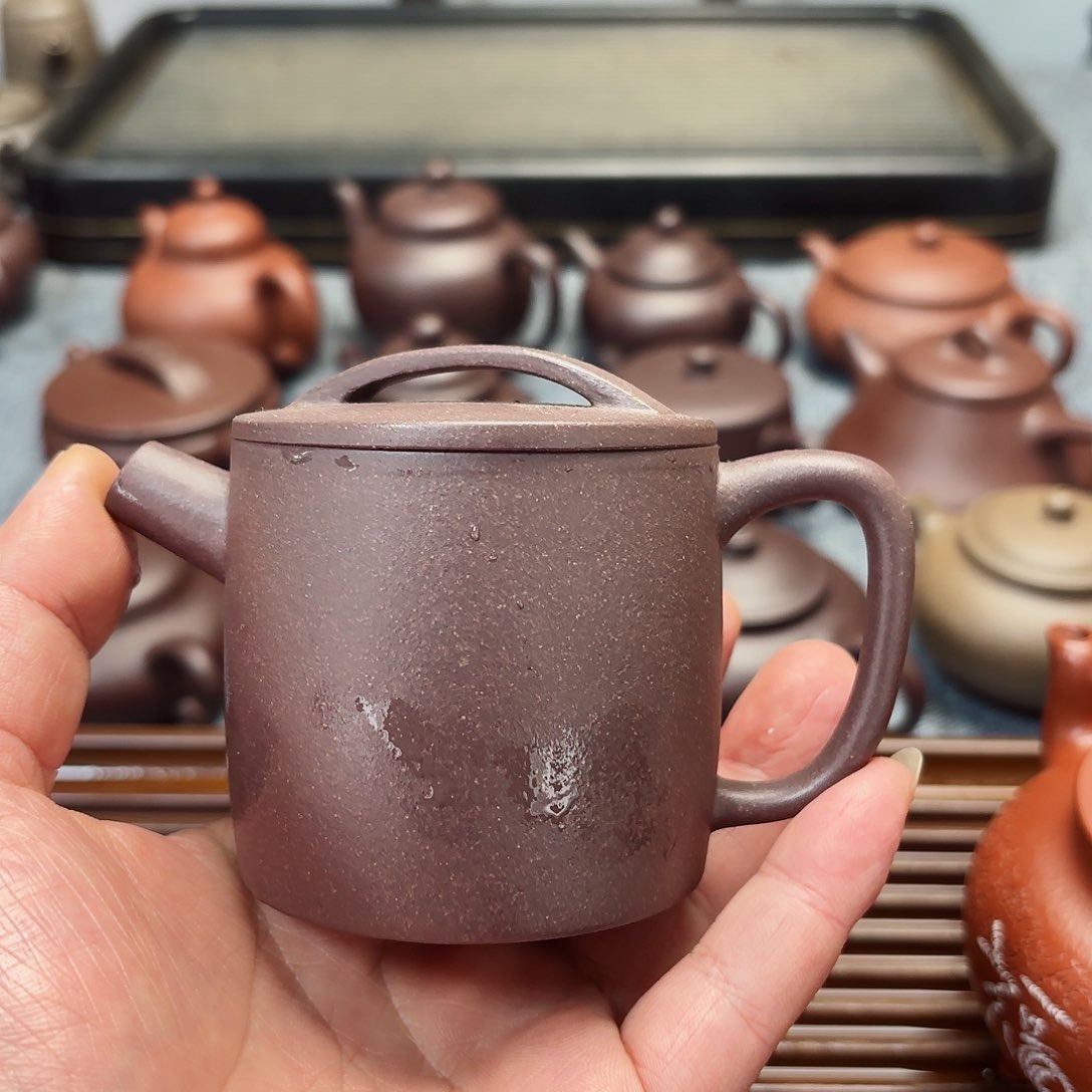 紫砂茶壶全手工巨轮