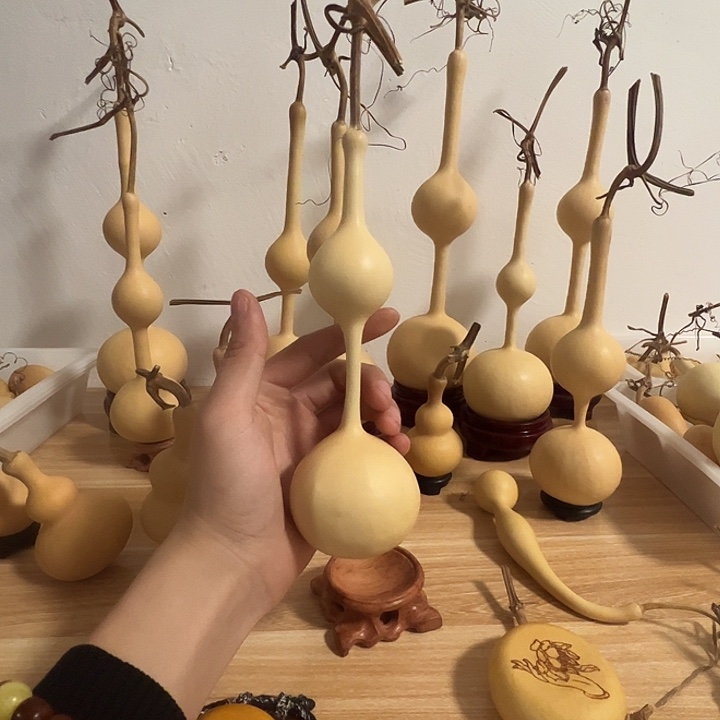 保***）三庭文玩葫芦摆件30福利不退不换