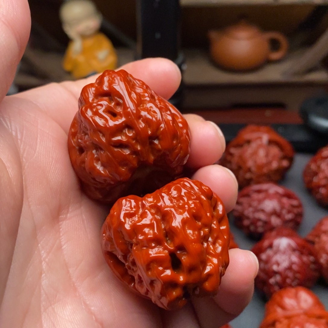 吊坠文玩核桃34蛤蟆头