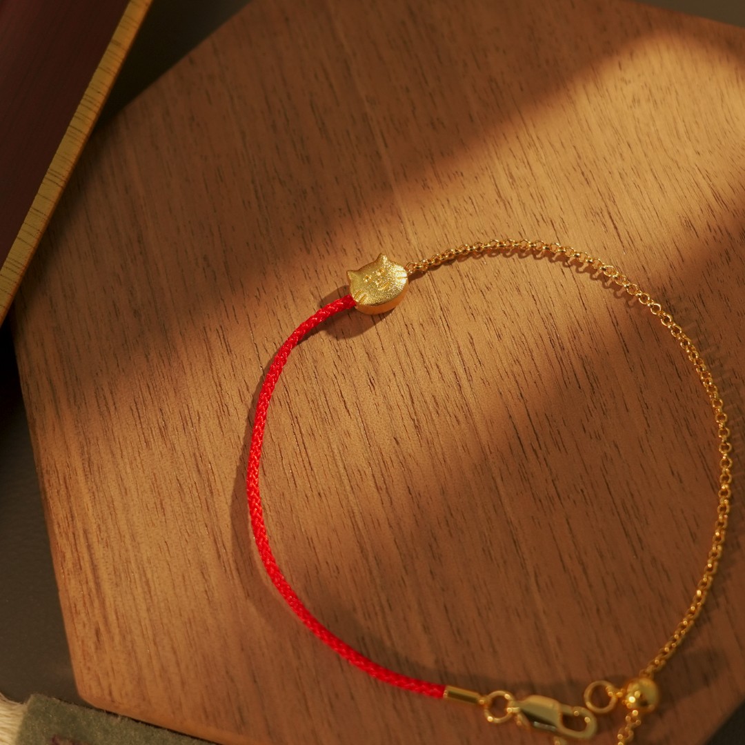 铜合金手链 Ornella Iannuzzi【小财猫】手链~7162（18cm）