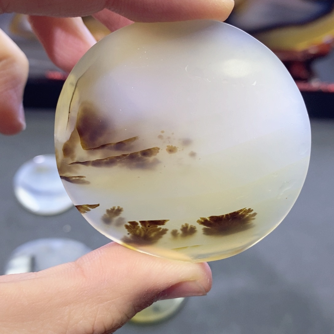 玛瑙/玉髓颈饰未镶嵌编号98