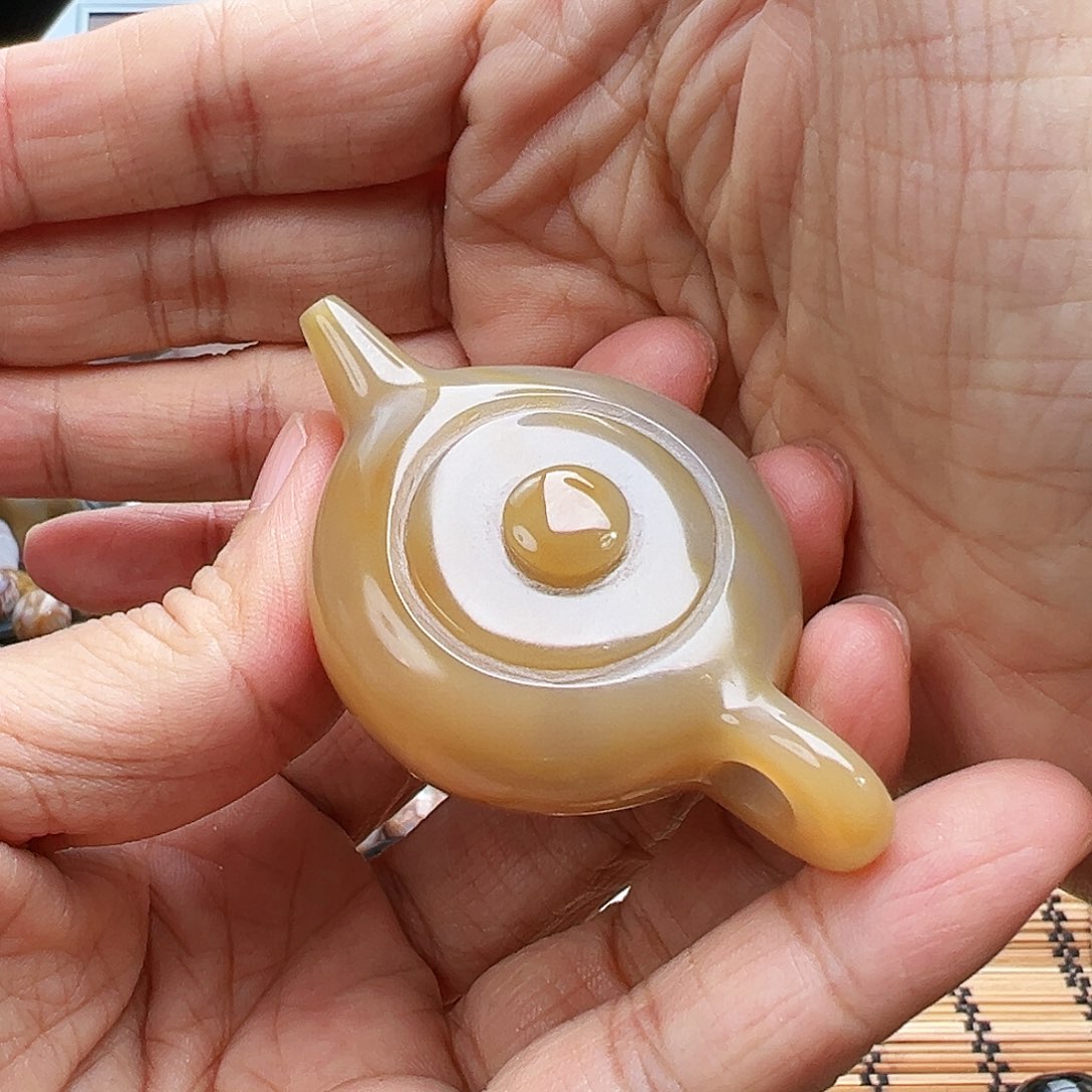 未镶嵌玛瑙/玉髓珠宝半成品