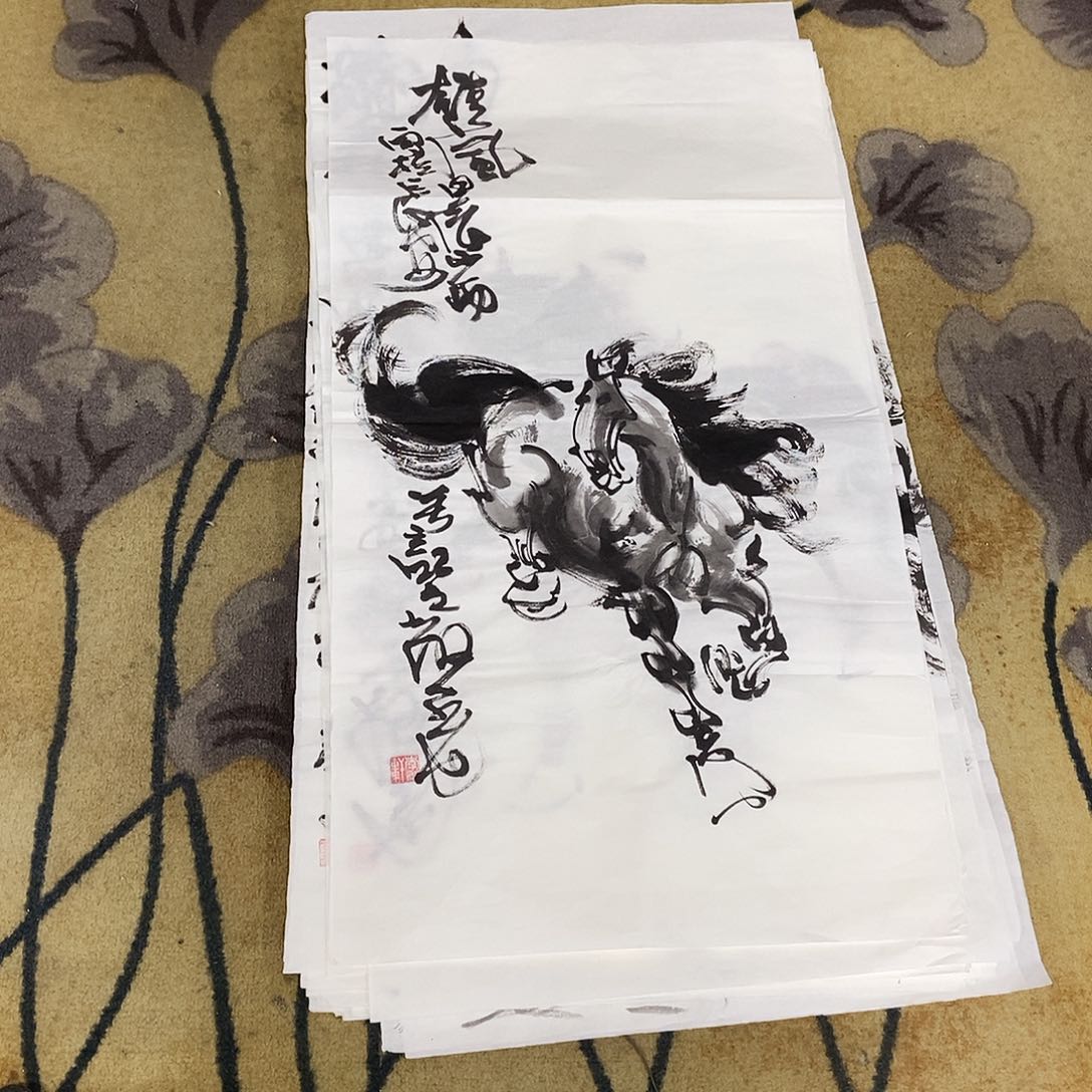 国画中****化李雨轩手绘作品欣赏50.100