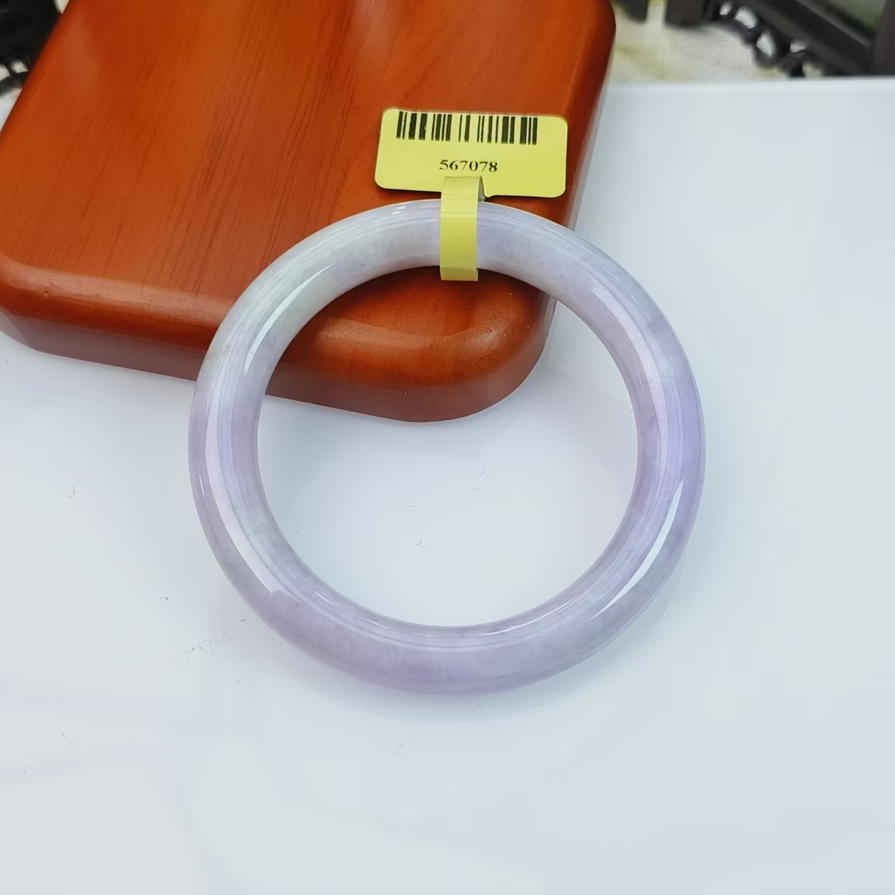  【秋姐翡翠】天然A货翡翠手镯50圈&Q1-1