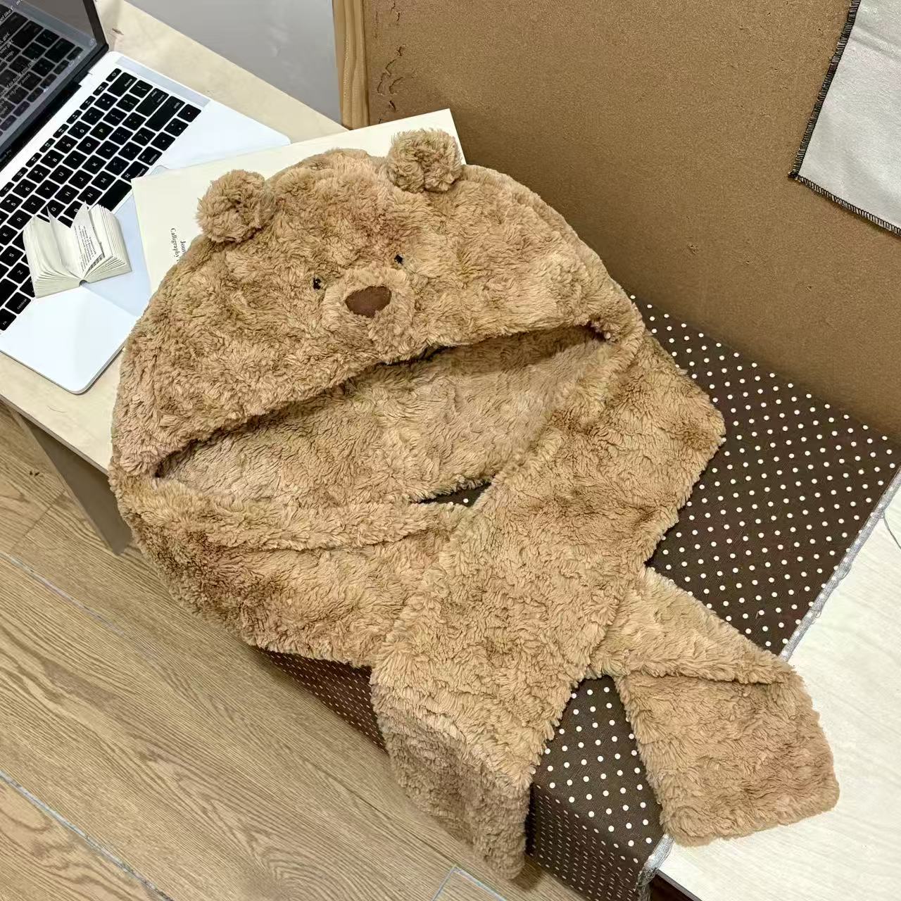 卷卷小众小熊帽子e245