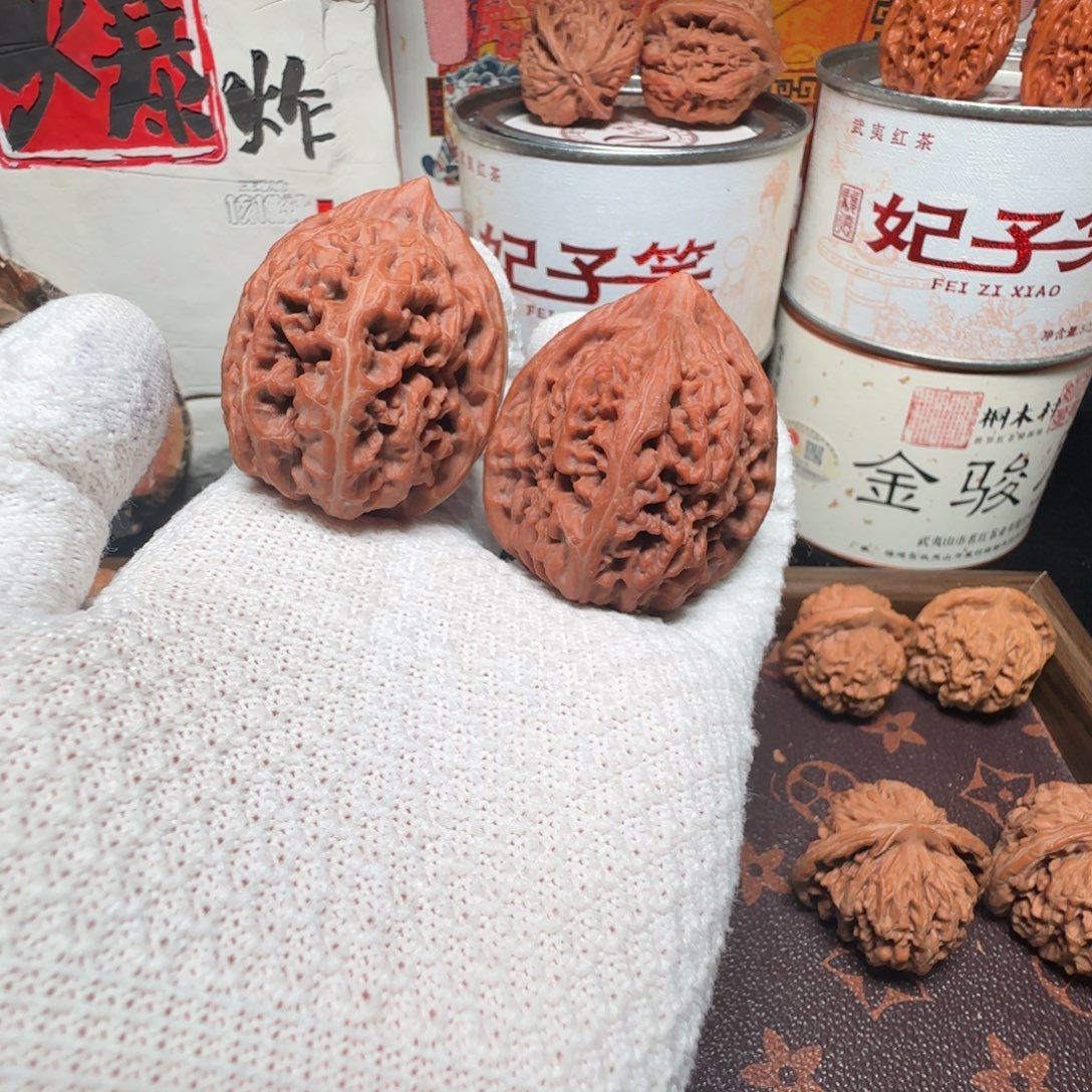 诚***子吊坠文玩核桃凤凰台