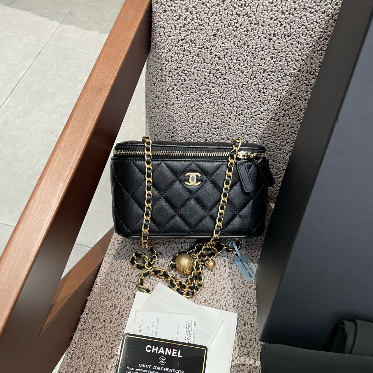 99新 Chanel/香奈儿 Chanel 金球长盒子包