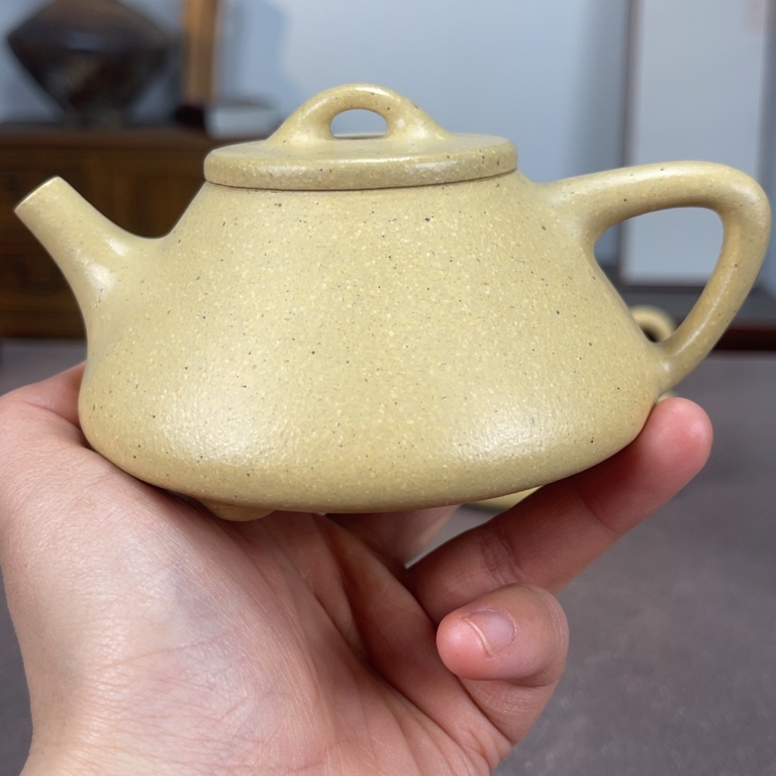 本山绿泥茶壶子冶本绿200