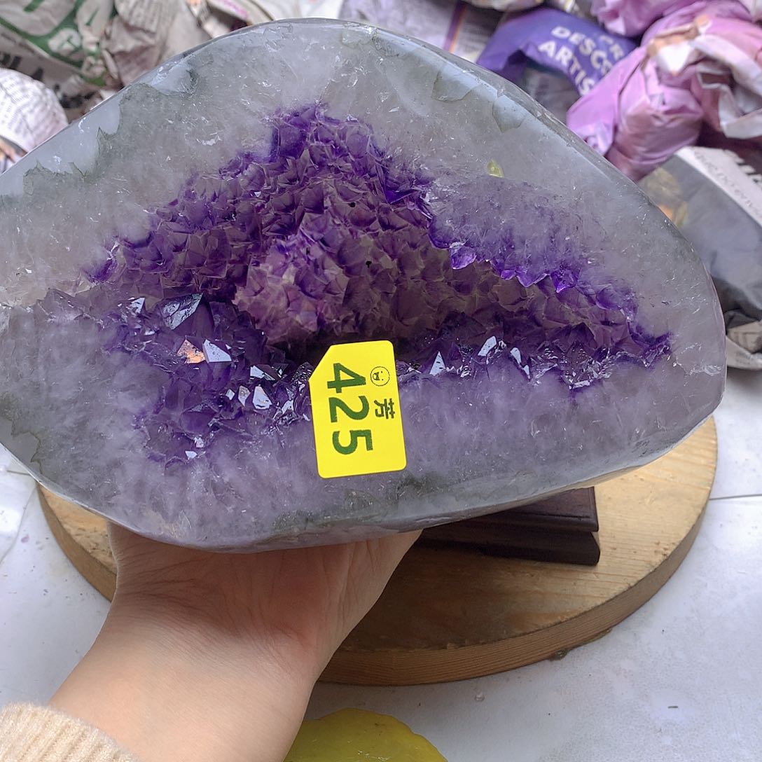 紫晶大型摆件（非配饰）未镶嵌