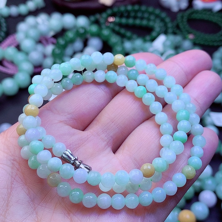 【闪购商品】翡翠未镶嵌毛衣链