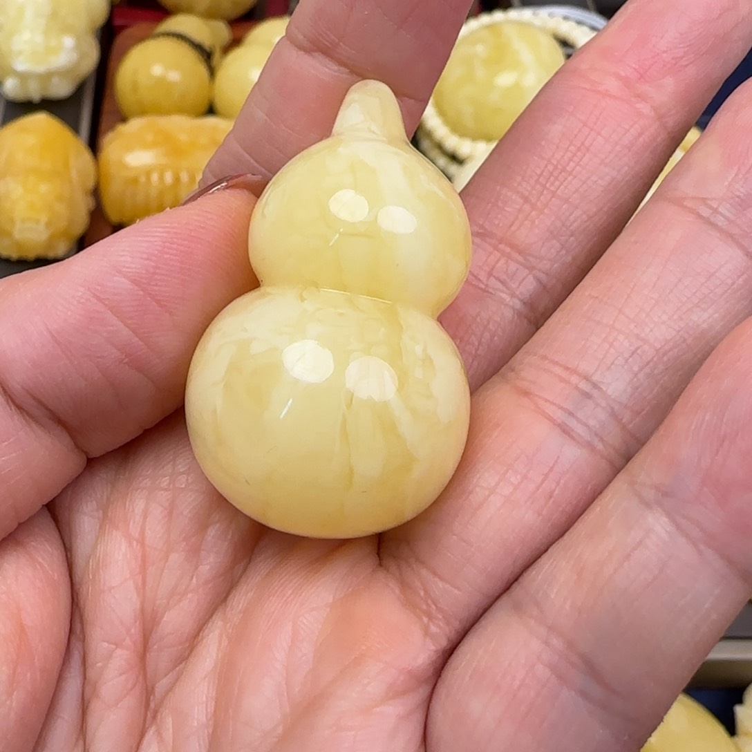 蜜蜡颈饰未镶嵌天然蜜蜡