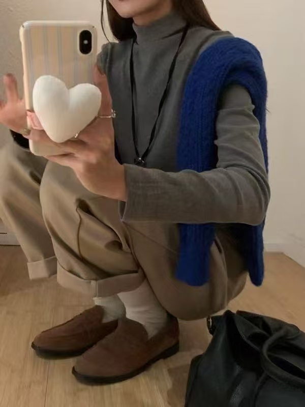 Datou·爆款！ 0815羊绒打底衫2025秋冬新款