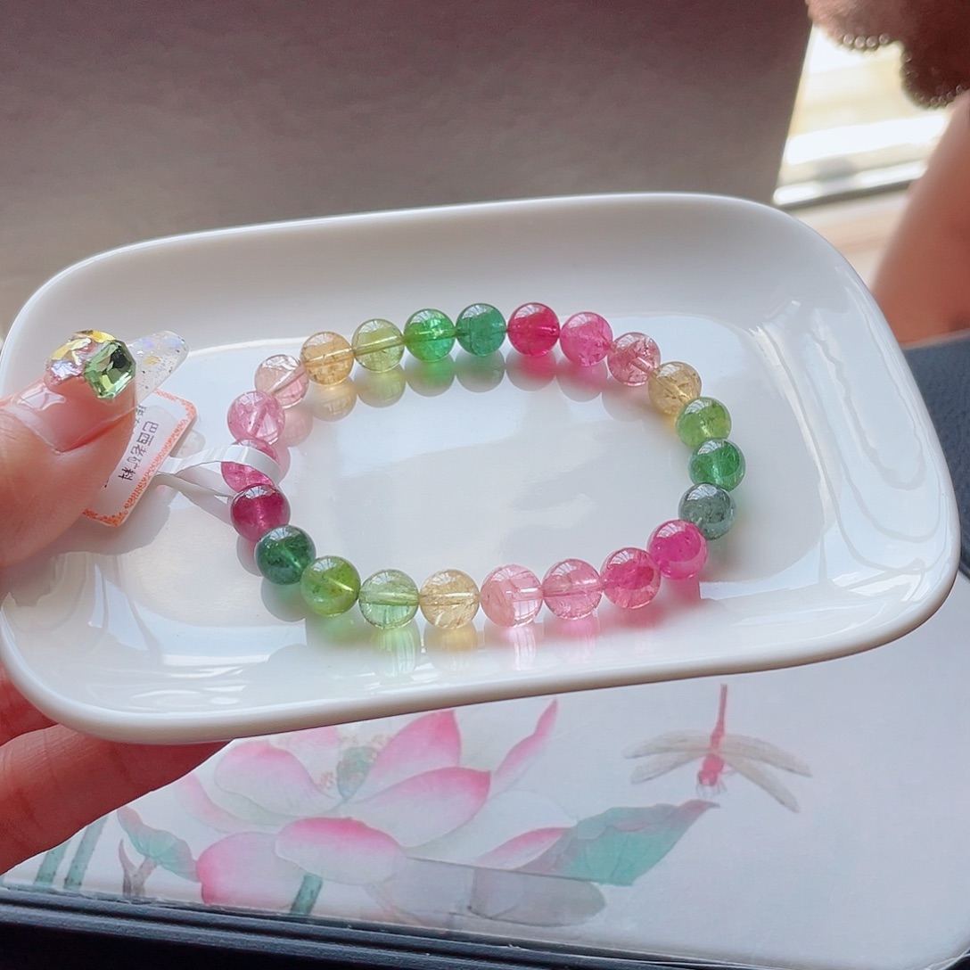 手链未镶嵌碧玺8mm左右