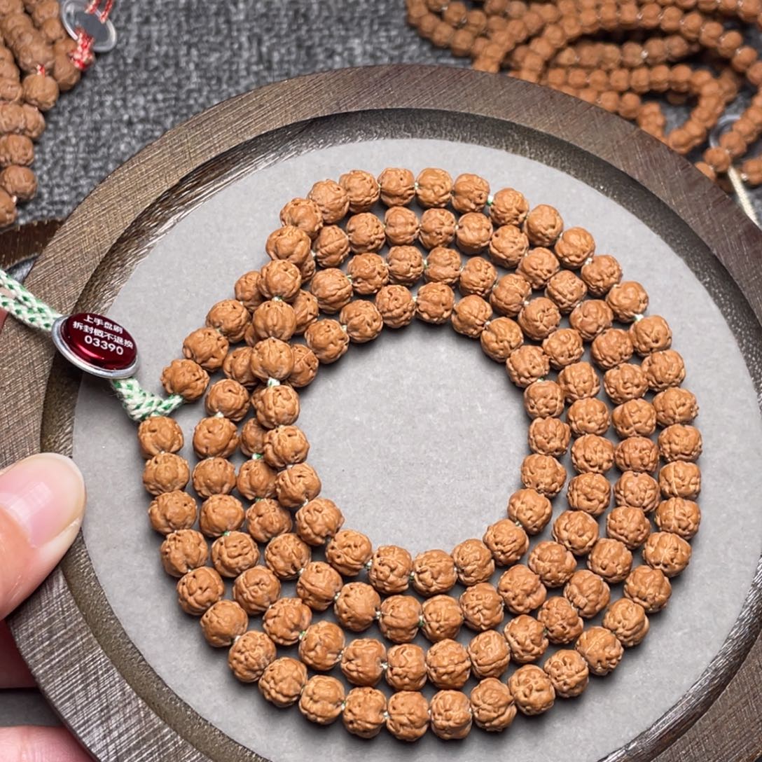 大***猫手串金刚菩提毕业款佛手尺寸7.5