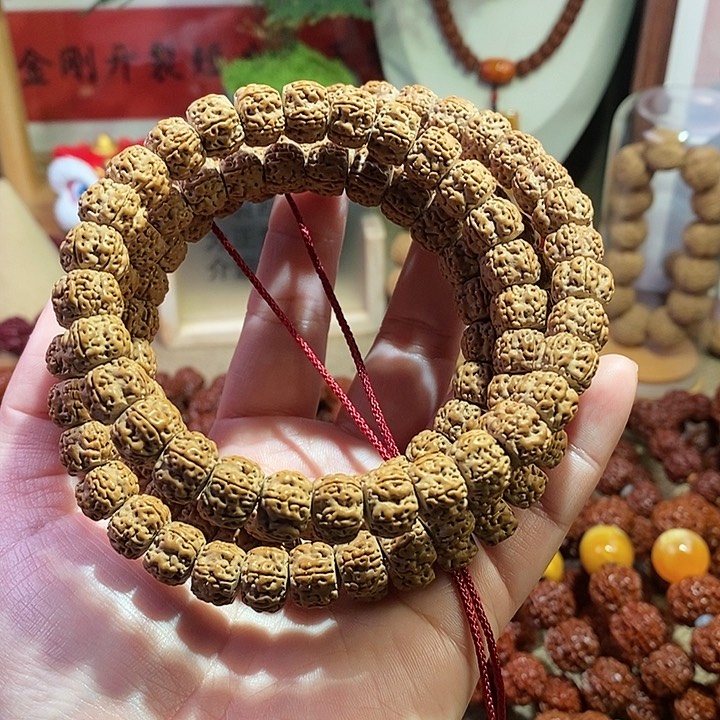 金刚菩提手串115老树王108原籽