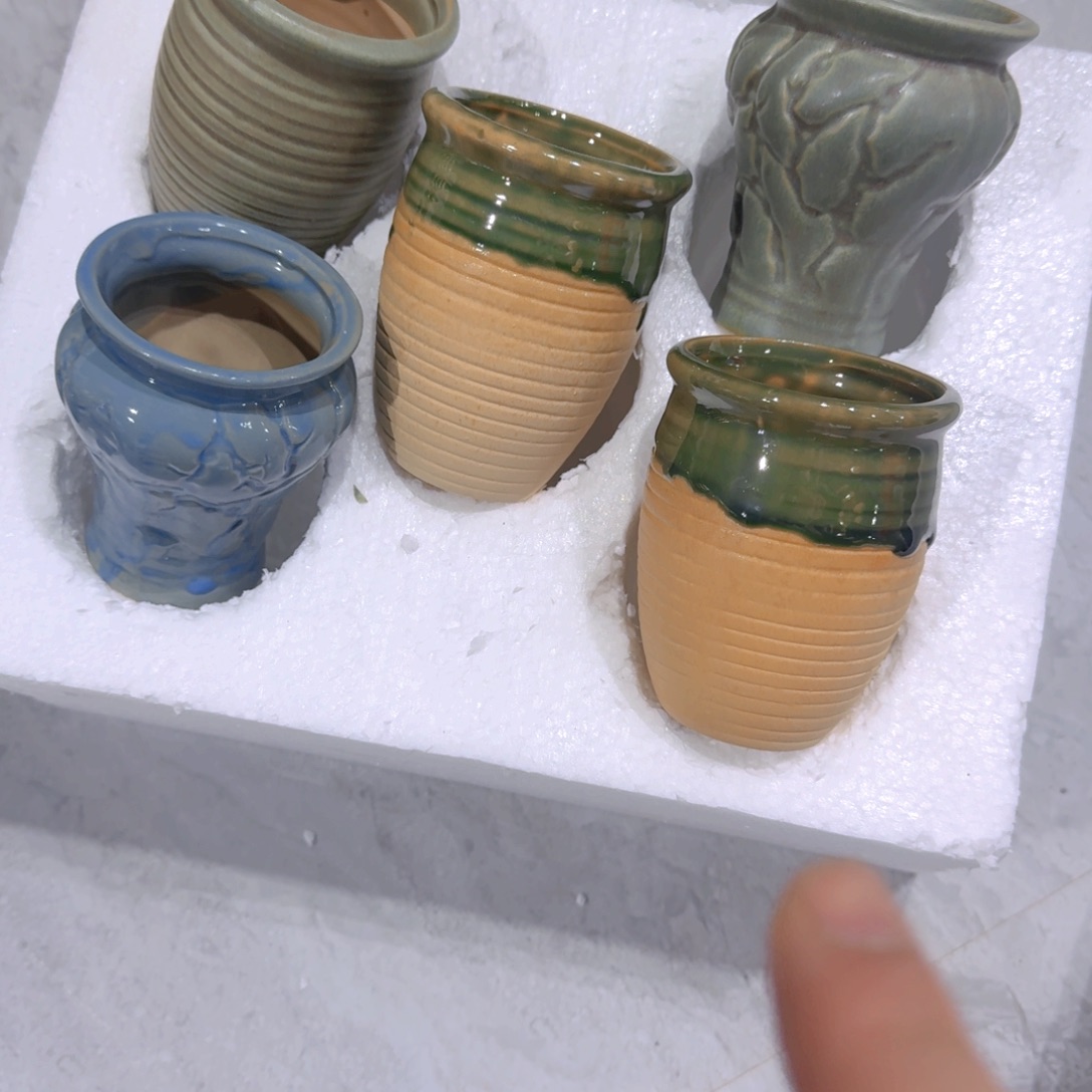 紫砂花盆粗陶盆醋