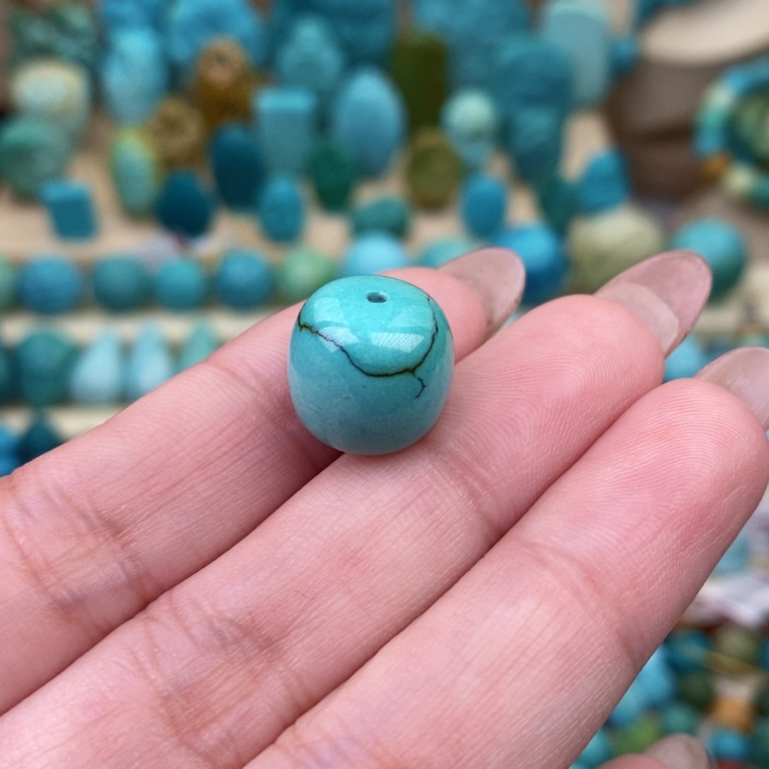 绿松石珠宝奇石未镶嵌