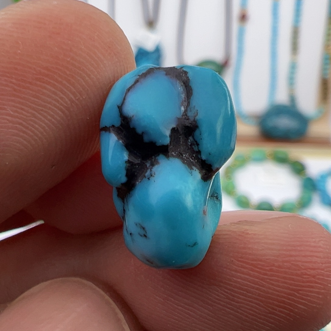 云盖高瓷蓝玉化随型