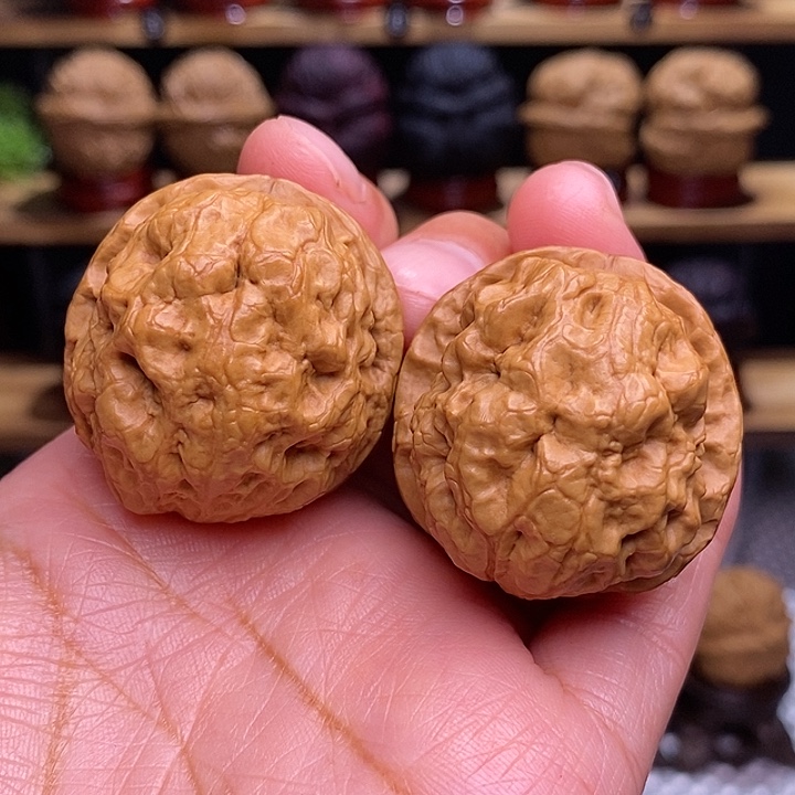 文玩核桃把件麒麟29