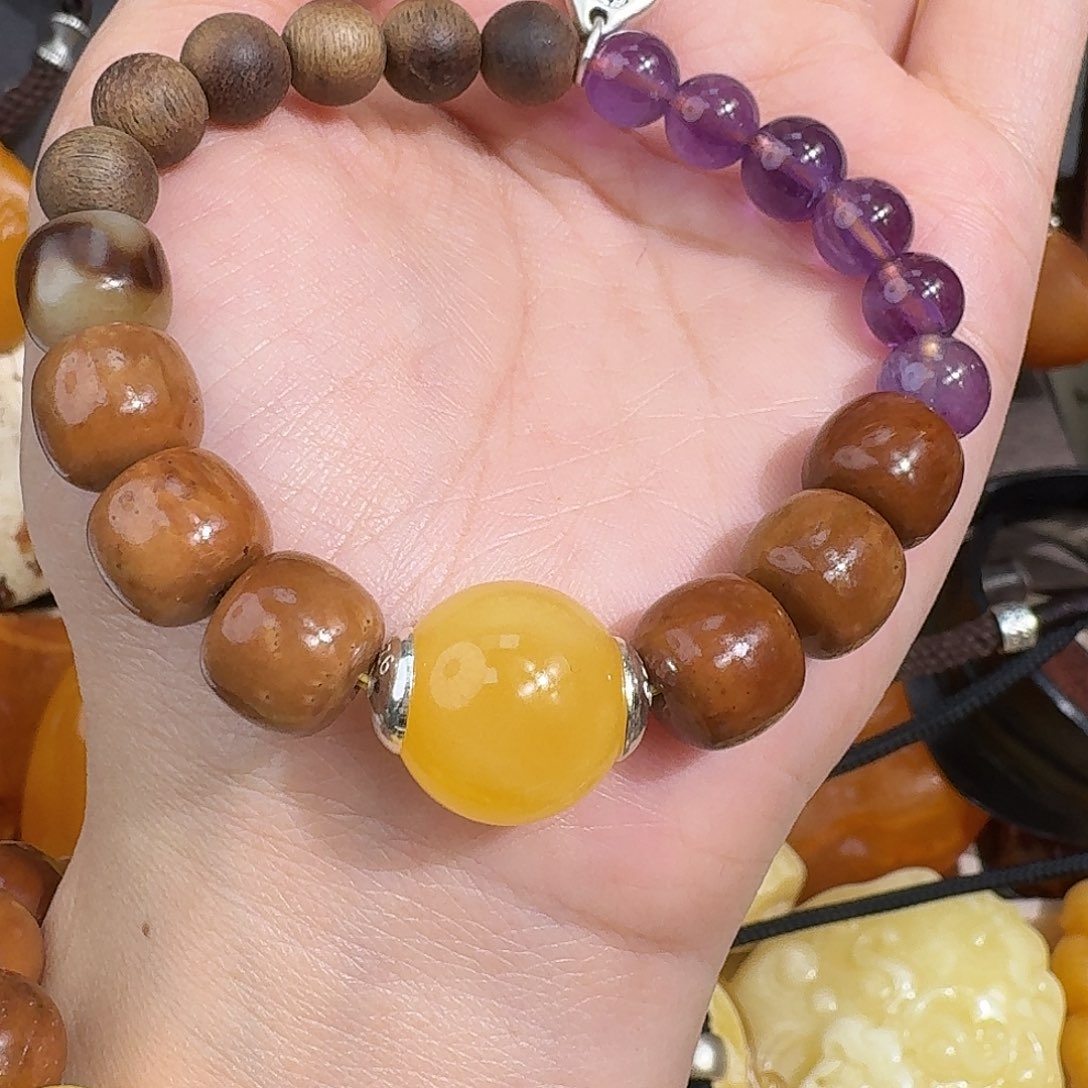 ****澈琥珀未镶嵌裸石你