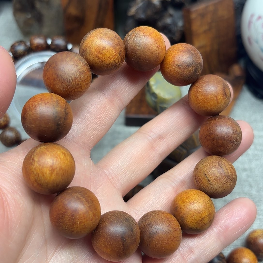 贡木印贡手链1.8蜜橘