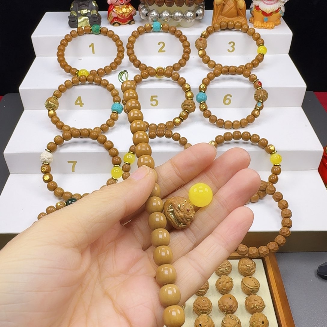 Z****猴头核桃吊坠猴头手串