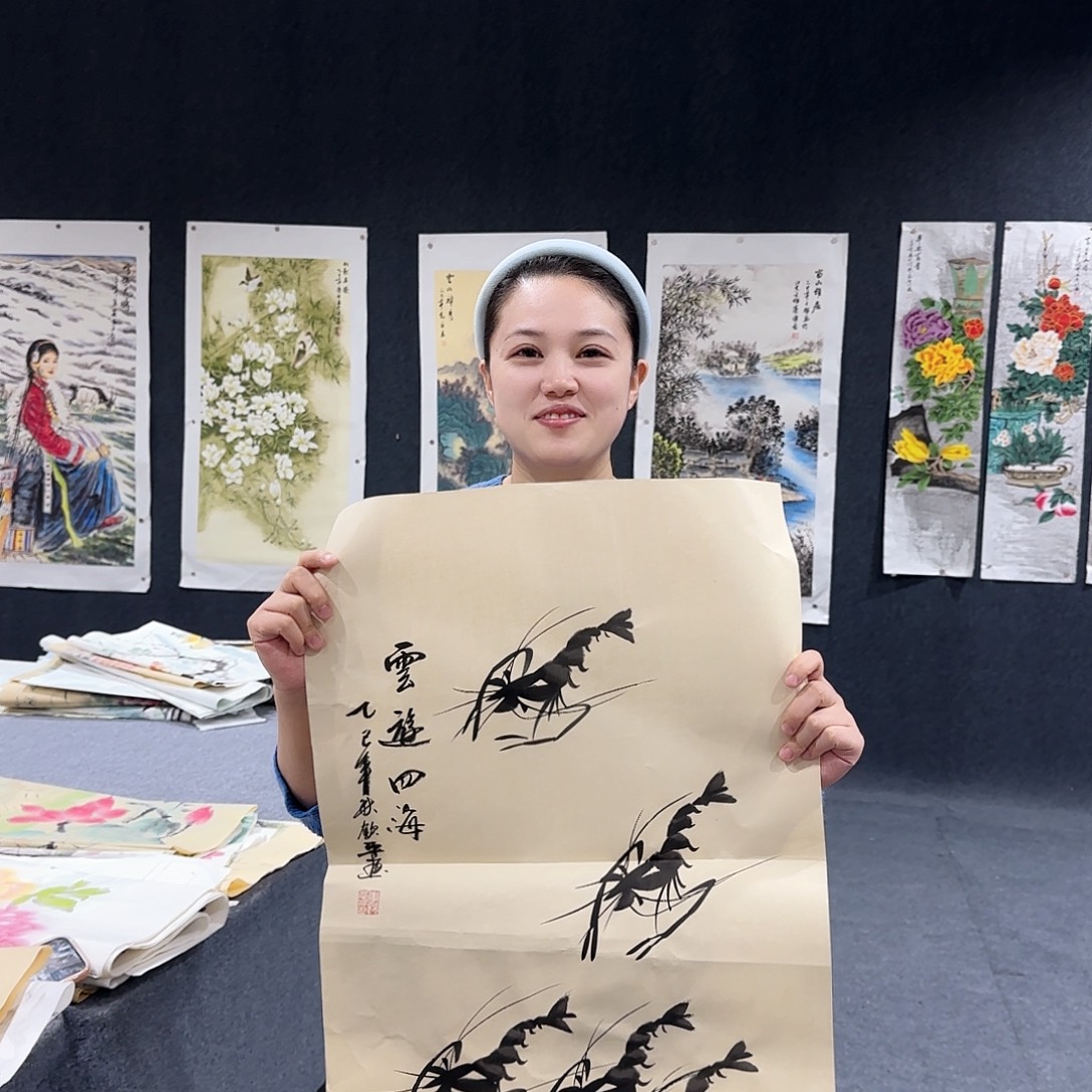 国画非常精美的一幅作品