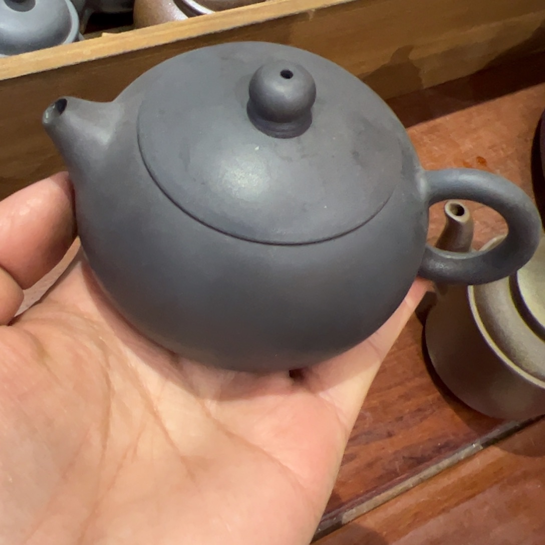 贵台龙窑柴烧茶壶60