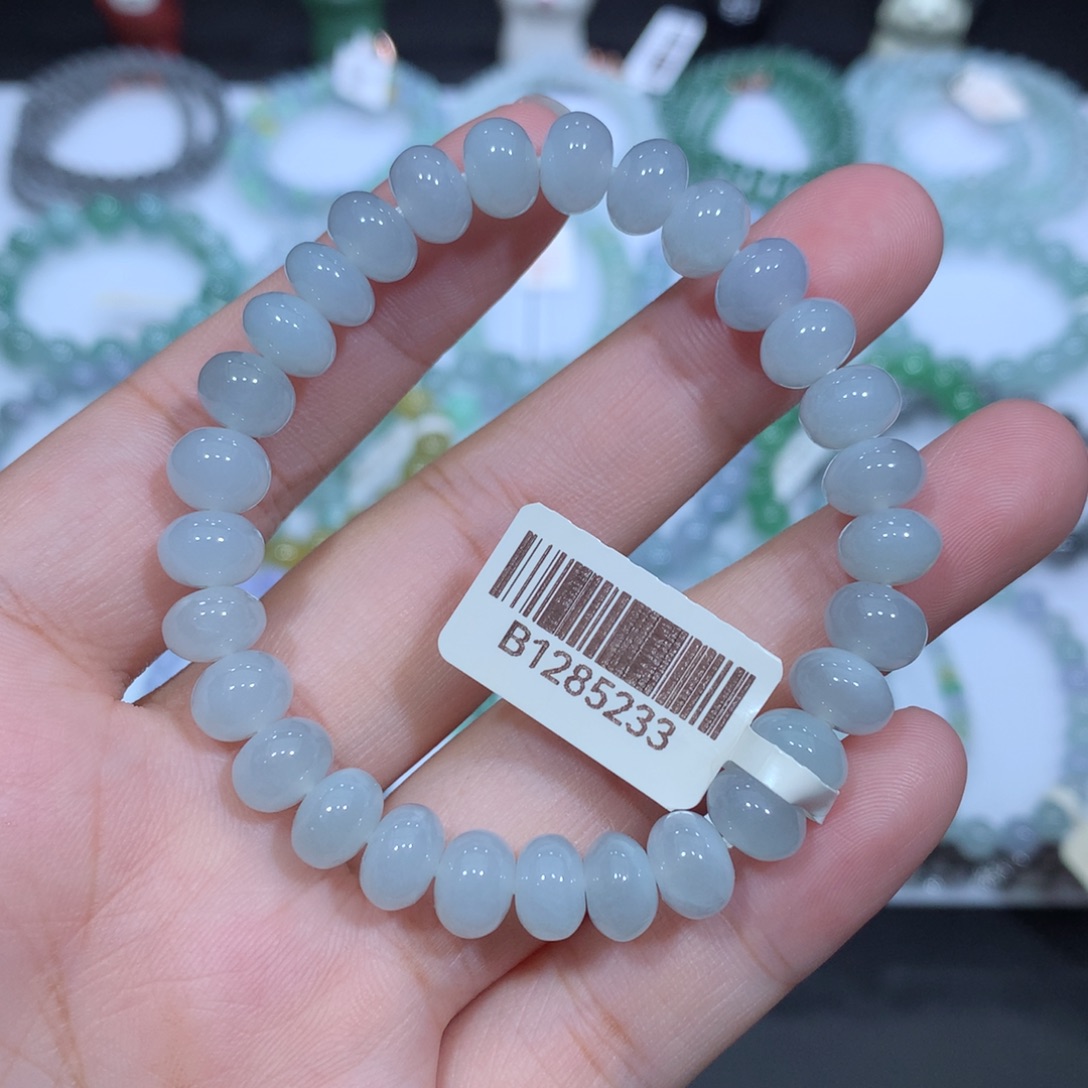 未镶嵌手串翡翠天然