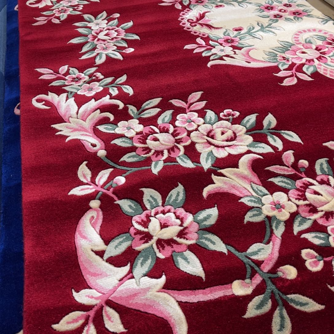 羊毛200×270纯羊毛加厚地毯