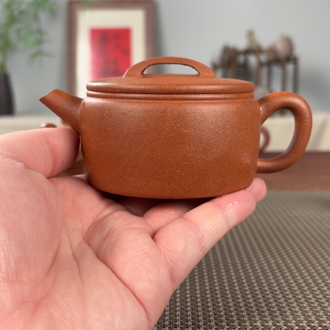 紫砂茶壶黄龙山原矿紫砂壶200