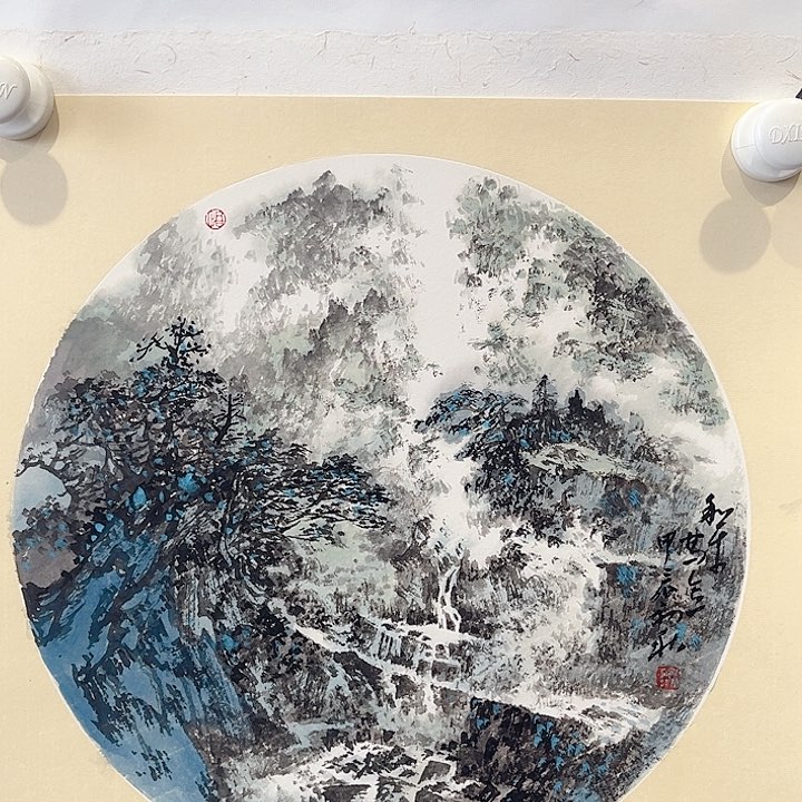 国画国画作品展现了我国