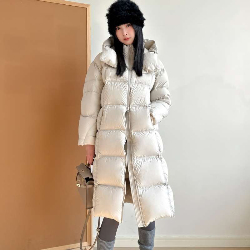 云朵泡芙棉服女2025新款冬季韩版宽松时尚加厚中长款外套