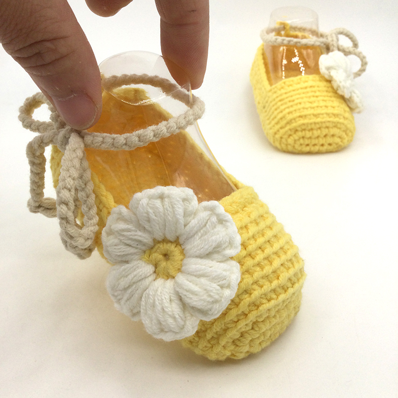 手工宝宝鞋diy材料包宝宝毛线鞋婴儿鞋编织鞋钩织材料包小孩鞋diy