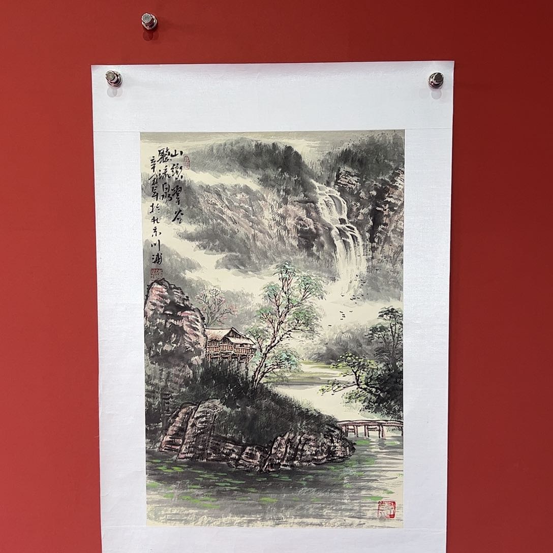 国画李川浦画家作品