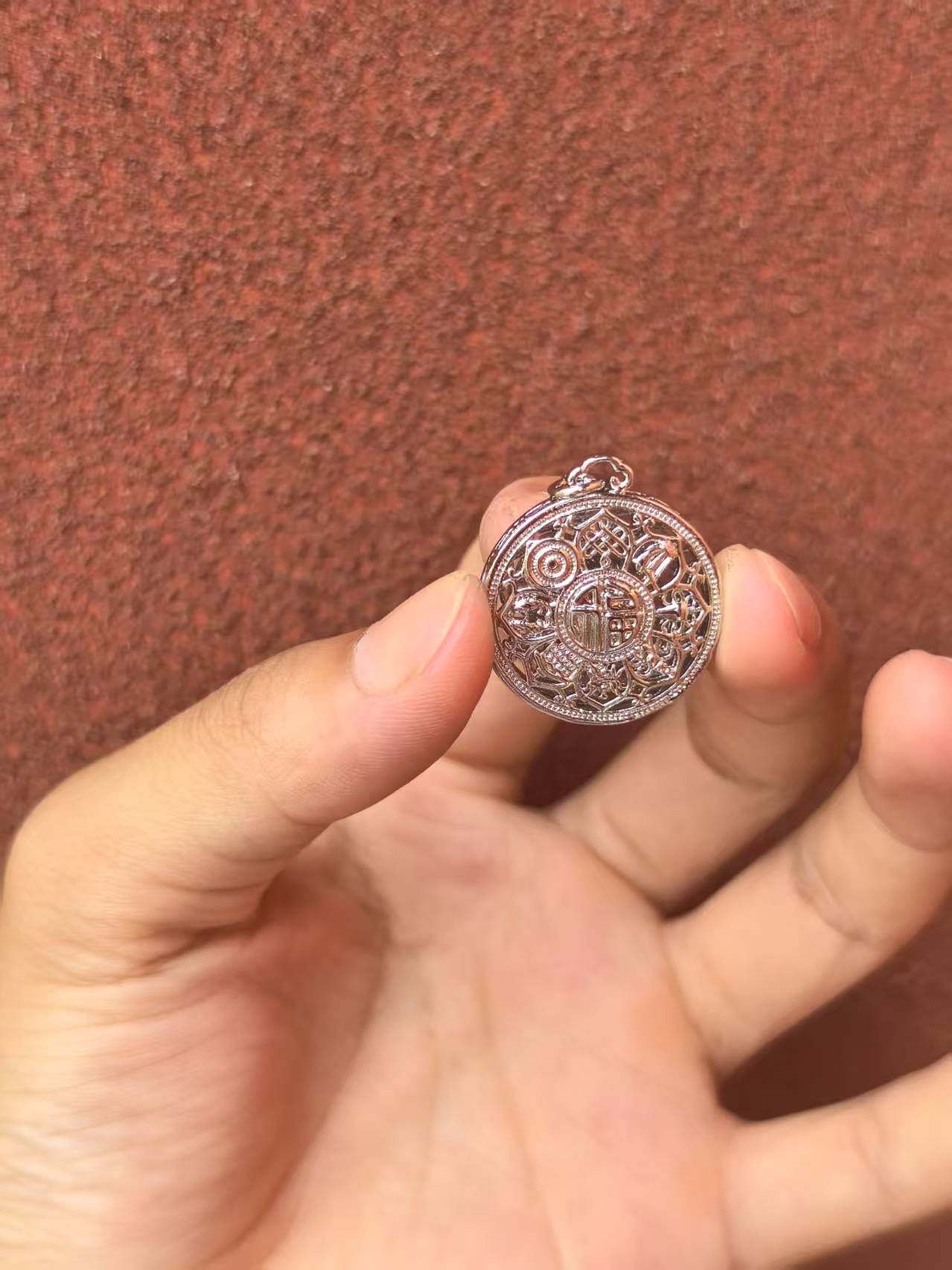 401罗盘福字吊坠