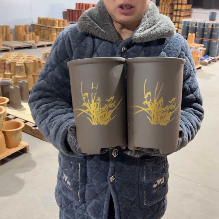 紫砂花盆破损补发