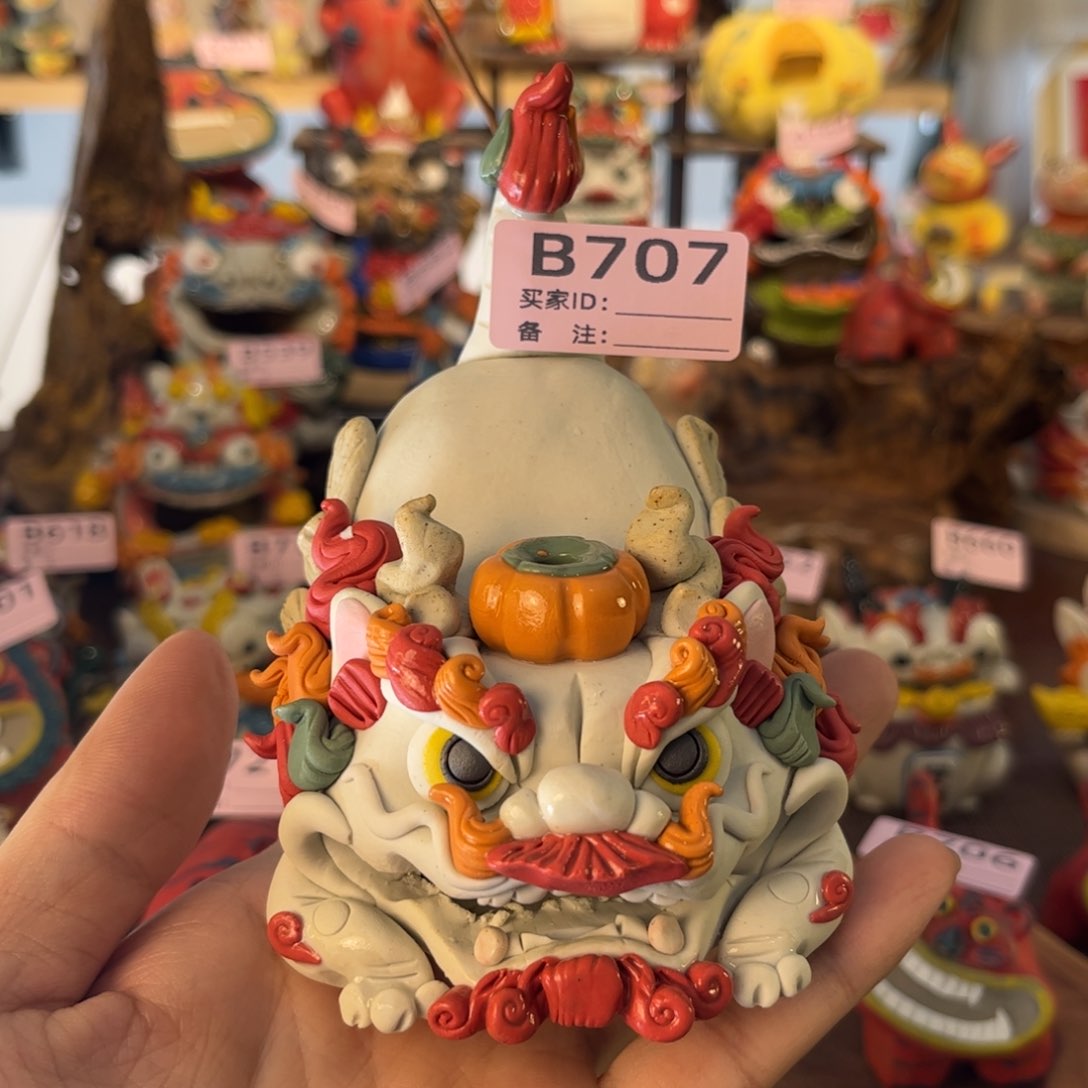 泥塑纯手工茶宠摆件 